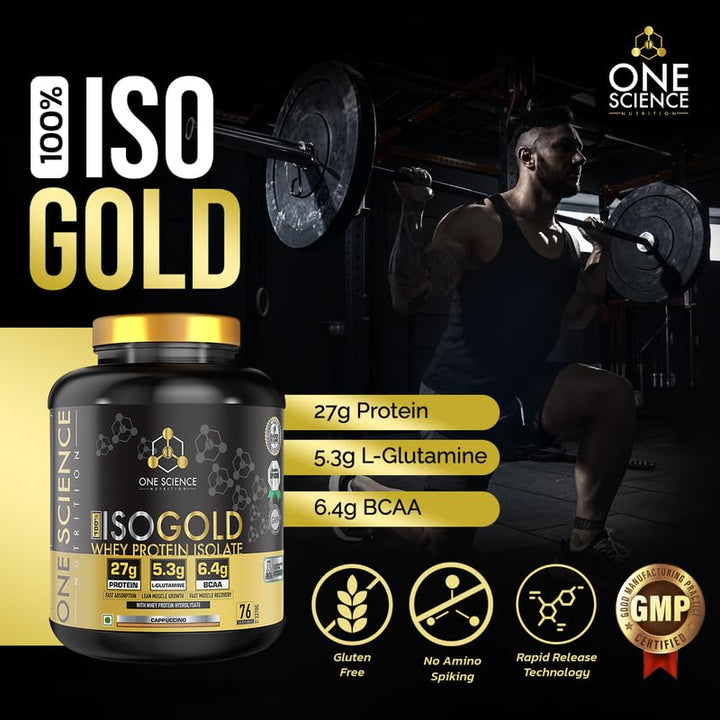 One Science Iso Gold Whey Protein - (Cappuccino One Science) - InstaSport