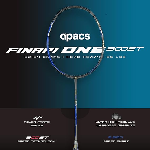 Apacs Finapi One Boost (Unstrung) - Blue - InstaSport