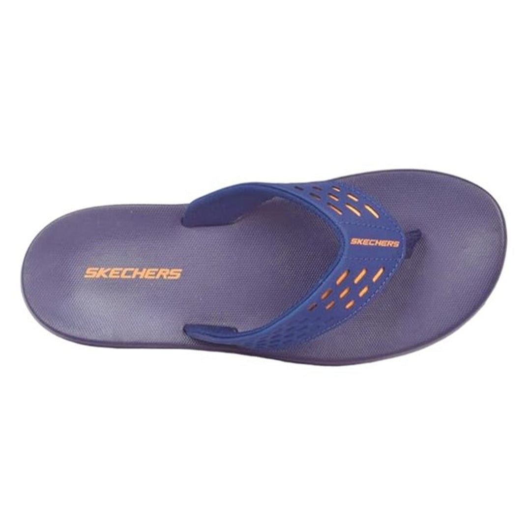 Skechers Men's Thong Slipper Stylish | Comfy | Super soft | Ultra-Light | Slipper For Men's (894204ID-NVY)