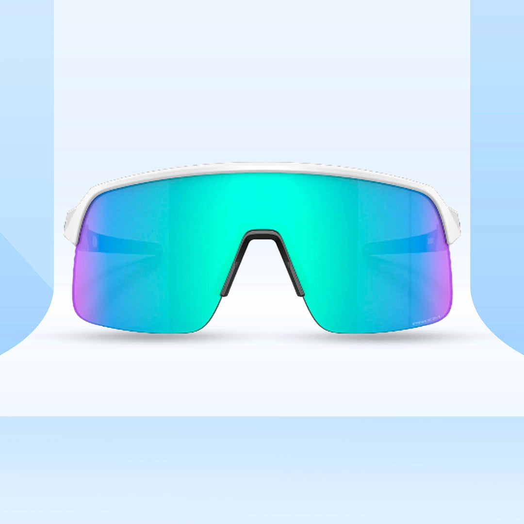 Oakley Sutro Lite Matte White Prizm sapphire Sunglass