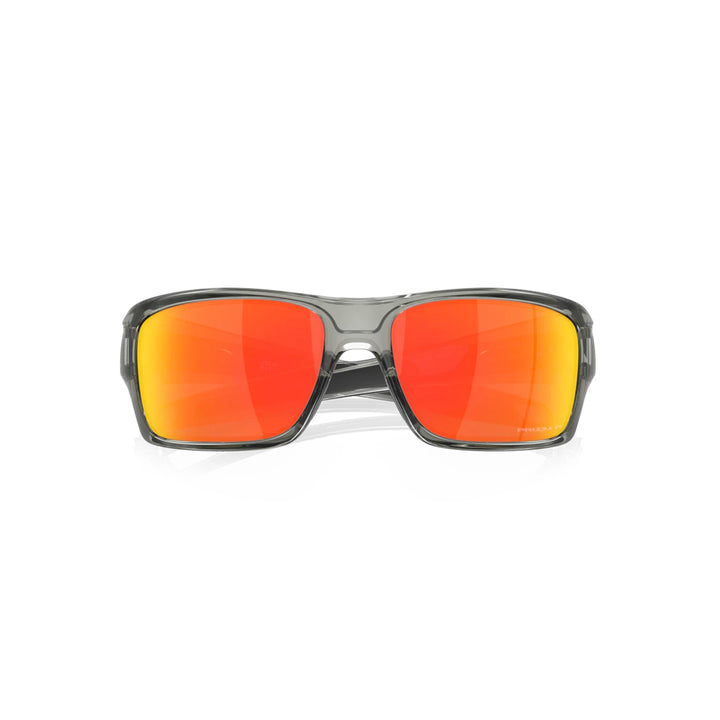 Oakley Customized Turbine Polished Clear Prizm Ruby Polarized Sunglass