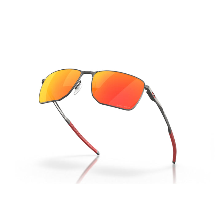 Oakley Ejector Matte Gunmetal Prizm Ruby Sunglass