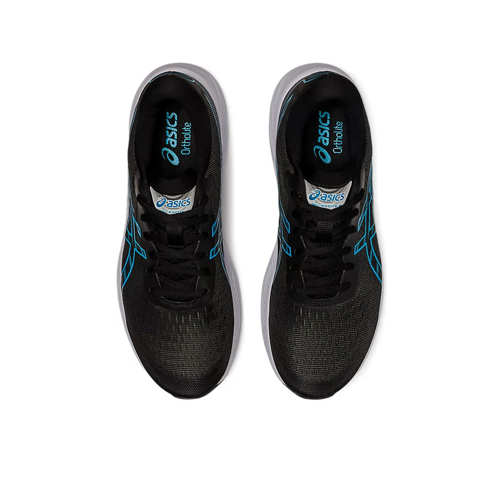 ASICS GEL-EXCITE 9 (M) - BLACK/ISLAND BLUE RUNNING SHOES - InstaSport