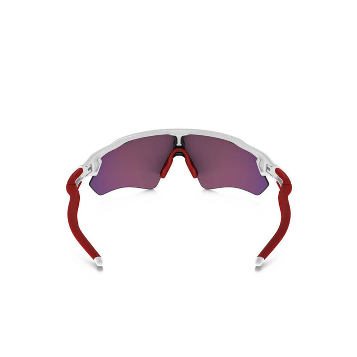 Oakley Radar EV pathed polished white Prizm road Sunglass