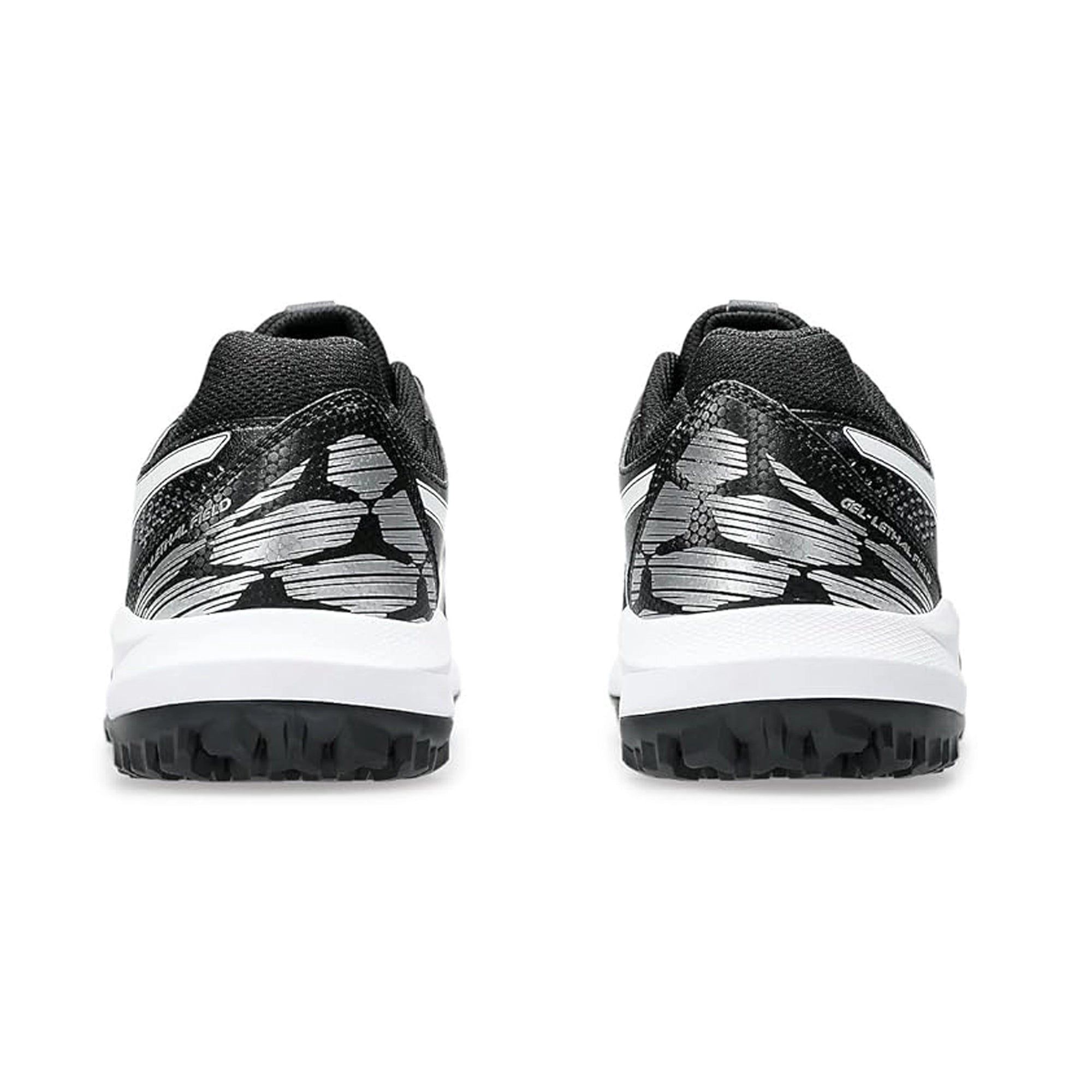 Asics Gel Lethal Field 2 Unisex Cricket Shoes - Black/White