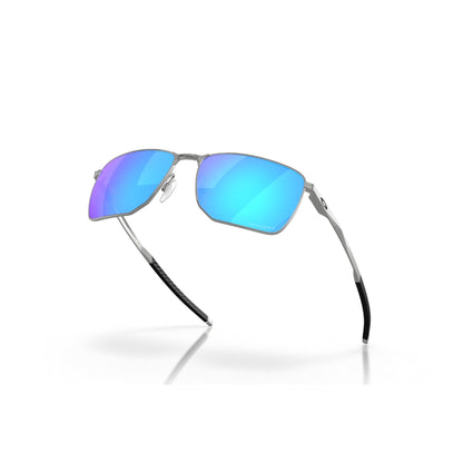 Oakley Ejector Satin Chrome Prizm Sapphire Sunglass - InstaSport