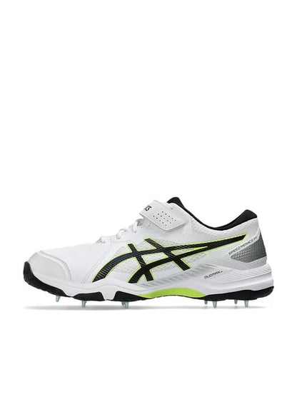 Asics Speed Menace FF Cricket Shoes (White/Black) - InstaSport