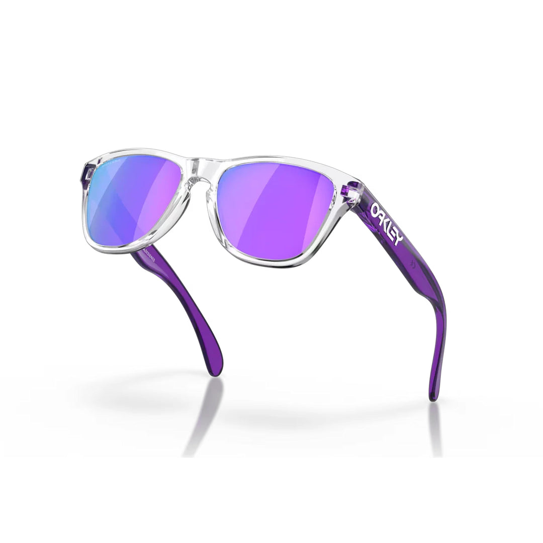 Oakley Frogskins XXS clear Prizm Violet Sunglass