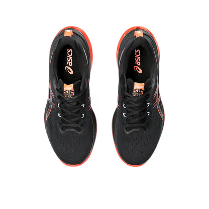 ASICS GEL-KINSEI MAX MEN'S (BLACK/ SUNRISE RED) RUNNING SHOES - InstaSport