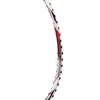 Li-Ning GForce 5900 Superlite Badminton Racket - White/Red/Black - InstaSport