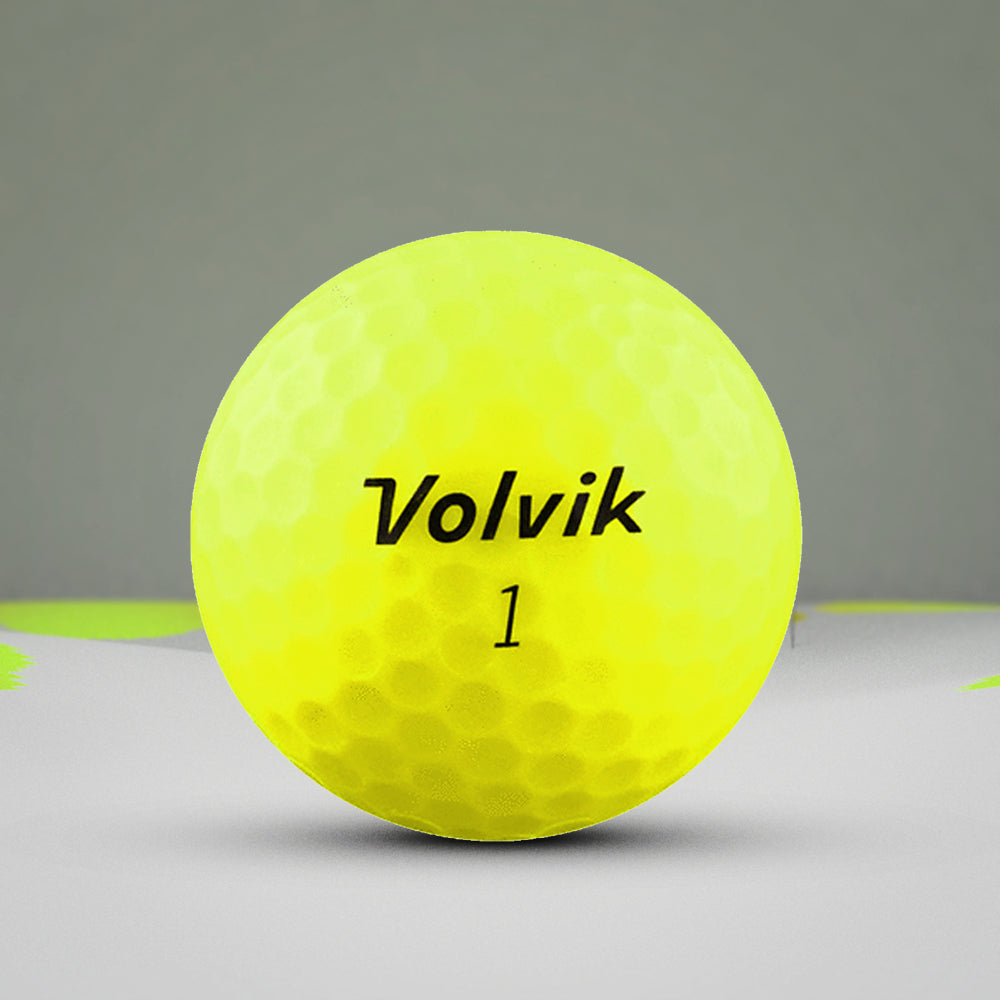 Volvik Vimat Soft Yellow Golf Balls - InstaSport