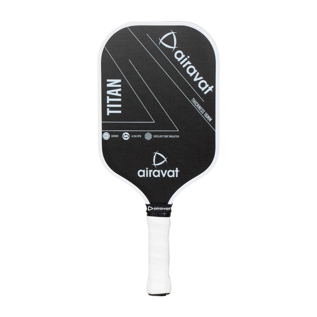 Airavat Titan Pickleball Paddle Set (1 Paddles + 2 Balls + 1 Bag/Assorted Colour)