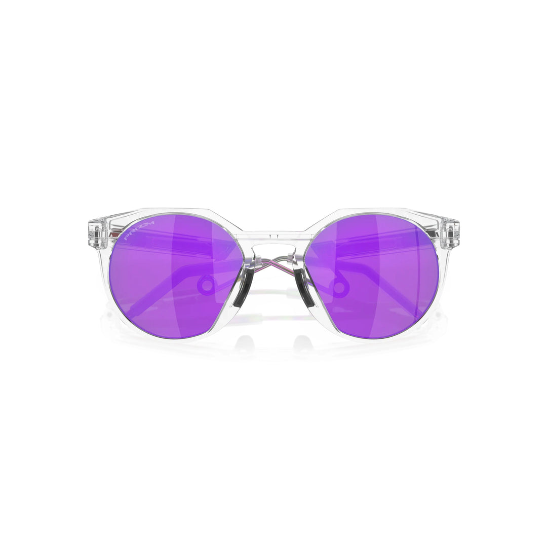 Oakley HSTN Metal Matte Clear Prizm Violet Sunglass