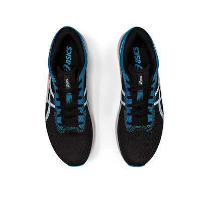 ASICS HYPER SPEED 2 (M) - (BLACK/ISLAND BLUE) - RUNNING SHOES - InstaSport