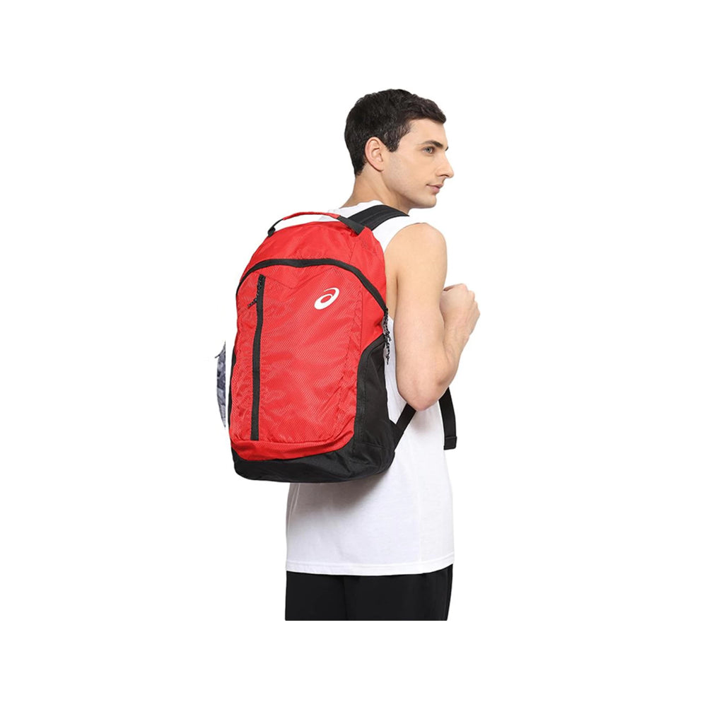 ASICS SPIRAL LOGO BACK PACK (UX) - CLASSIC RED/PERFORMANCE BLACK - InstaSport