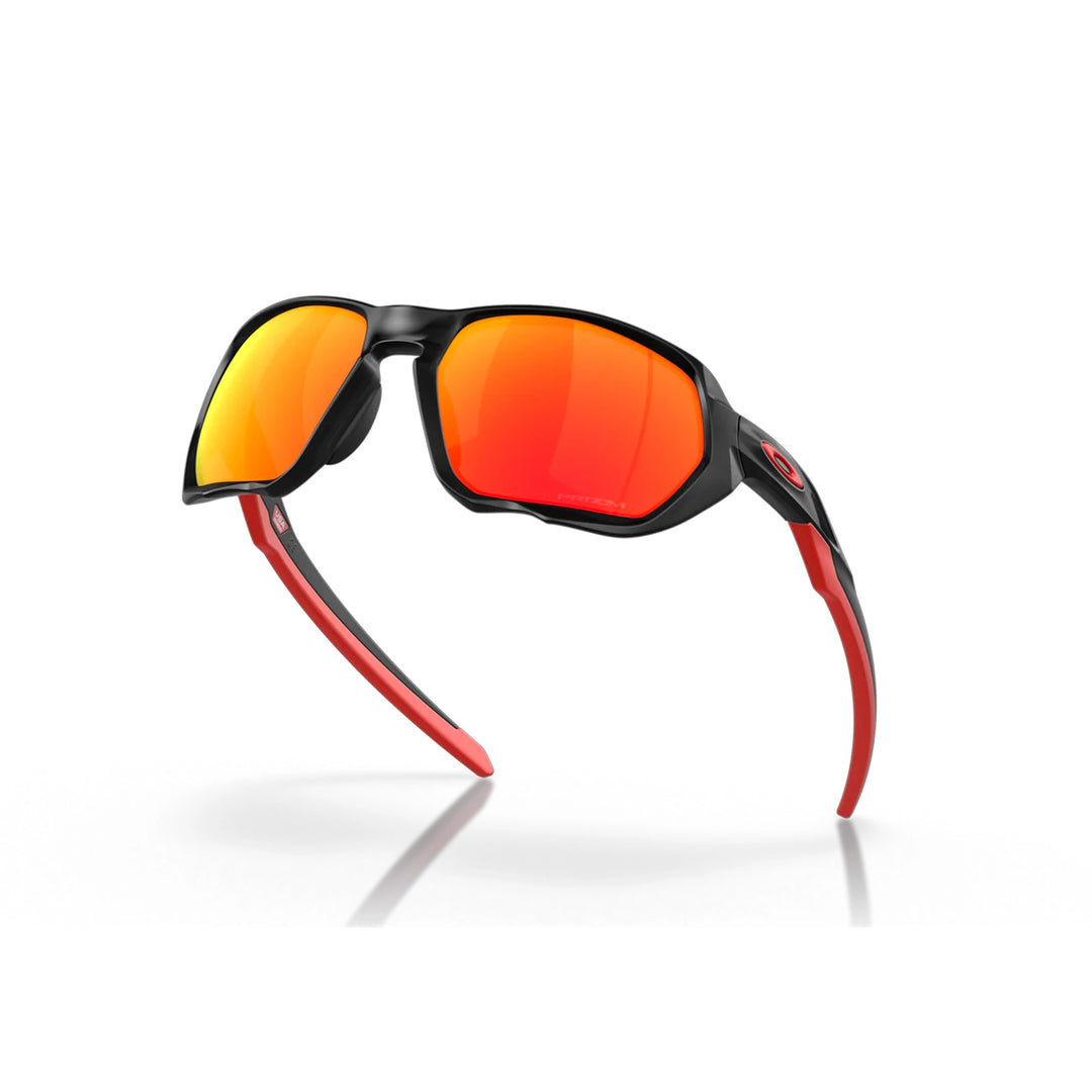 Oakley Plazma Matte Black Ink Prizm Ruby Sunglass