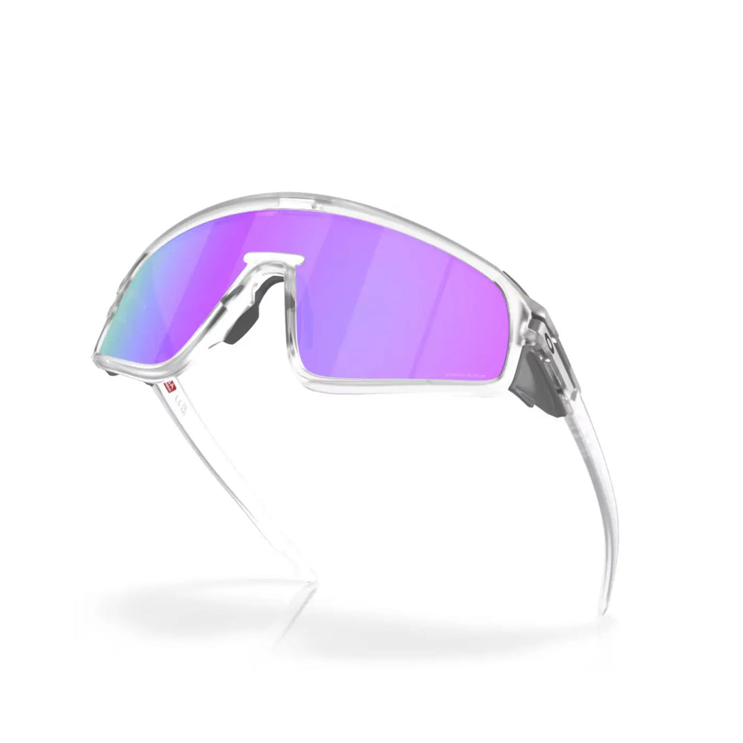 Oakley Latch Panel matte clear Prizm Violet Sunglass