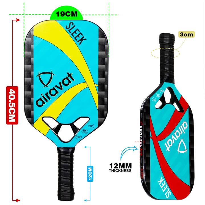 AIRAVAT SLEEK PICKLEBALL PADDLE (7407)