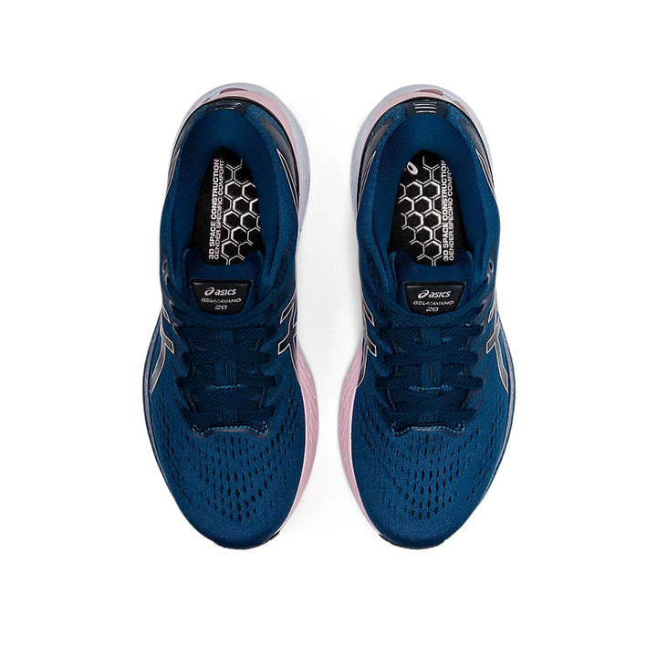 ASICS GEL-KAYANO 28 (W) - (MAKO BLUE/ BARELY ROSE) RUNNING SHOES