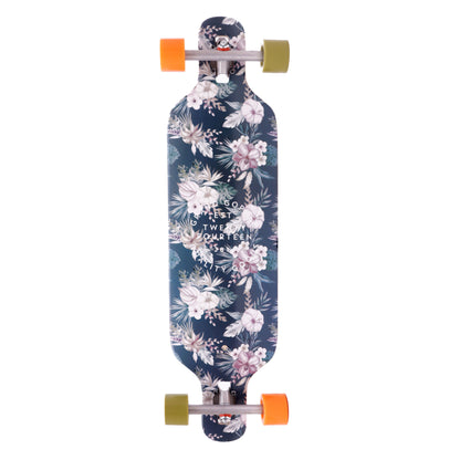 Grand Gopher Cruiser Floral Paradise Longboard 38"- Drop Through - InstaSport