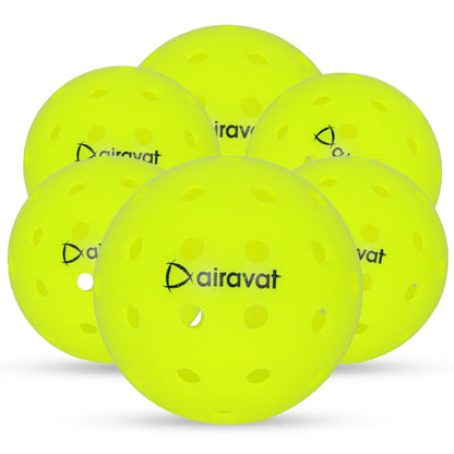 Airavat 40 HOLE PICKLEBALL ( COMPETITION ) 6 PCS SET - InstaSport