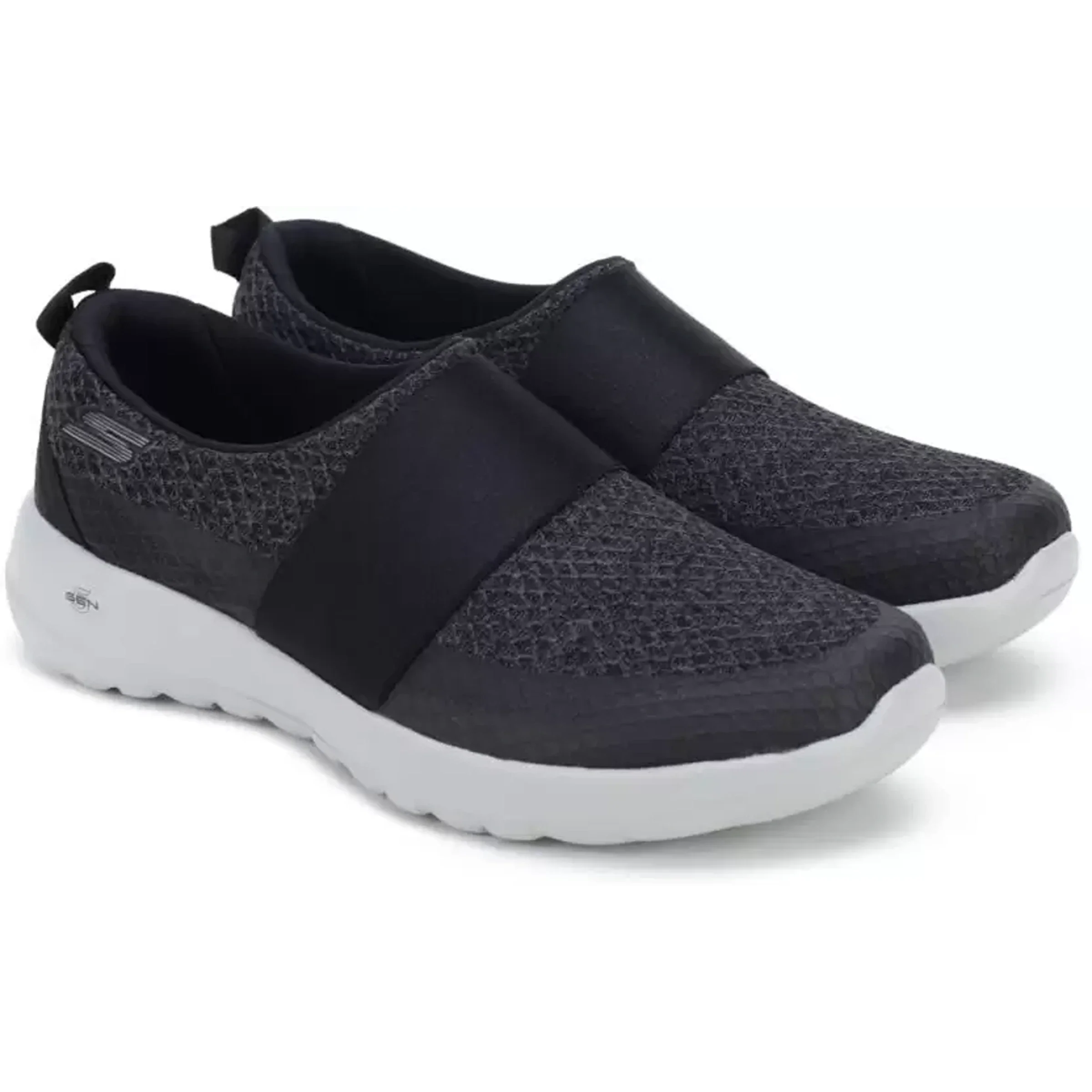 SKECHERS GO WALK JOY-IMMENSE Walking Shoes For Women  (Black) (15630-BKGY) - InstaSport