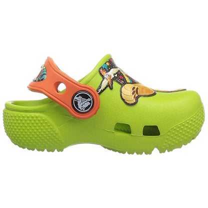 Crocs FunLab Lion Guard Girls Clog in Green