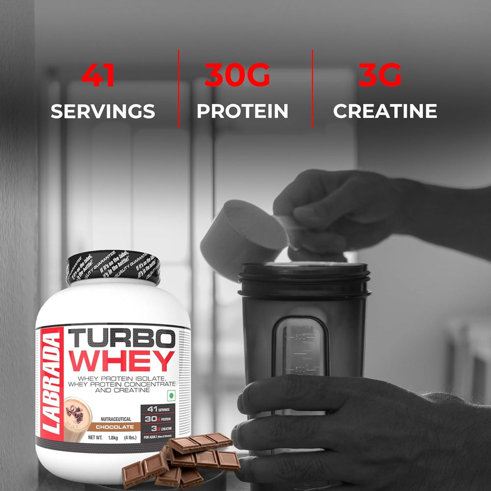 Labrada Turbo Whey Protein - (Chocolate) - InstaSport