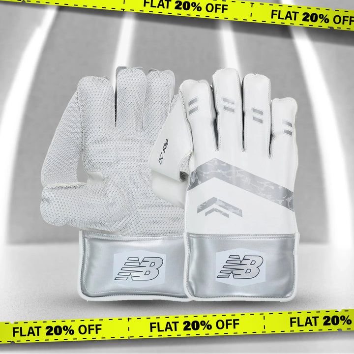 New Balance DC 580 Cricket Wicketkeeping Gloves - DOD