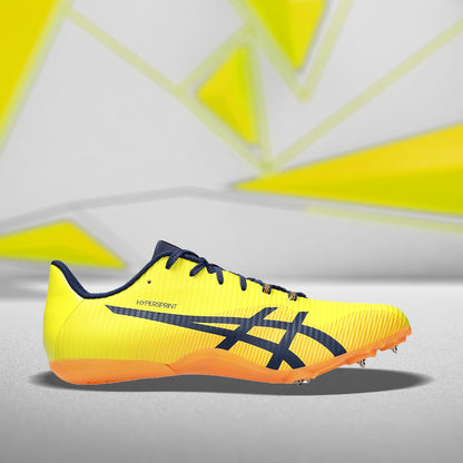 ASICS HYPERSPRINT 8 (M) - (BRIGHT YELLOW/ BLUE EXPANSE) RUNNING SHOES - InstaSport