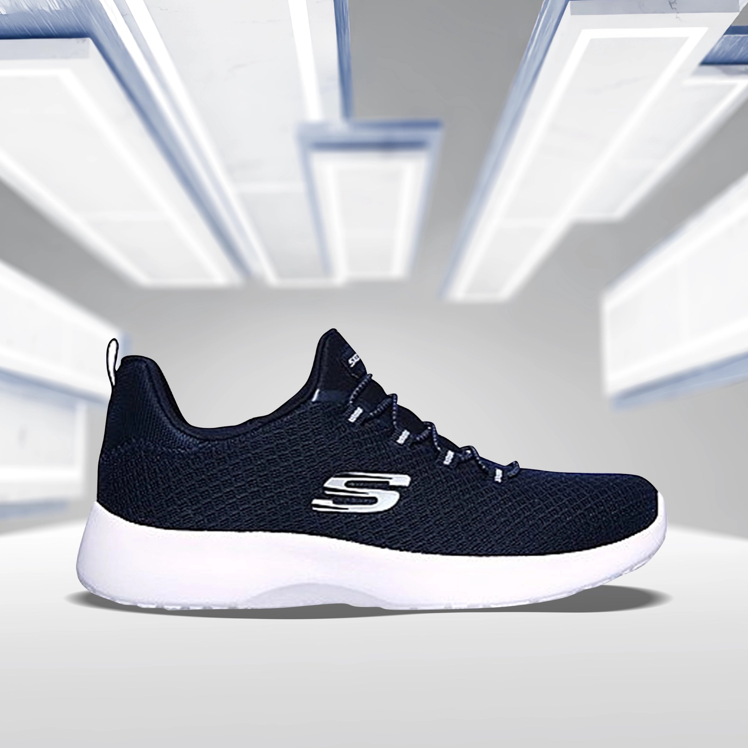 Skechers Girls Dynamight Sneakers (12119-NVY)