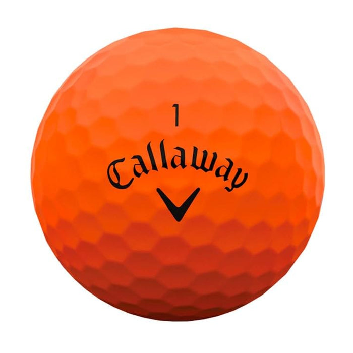 Callaway Super Soft Matte Orange Golf Balls - (12 Balls) - InstaSport