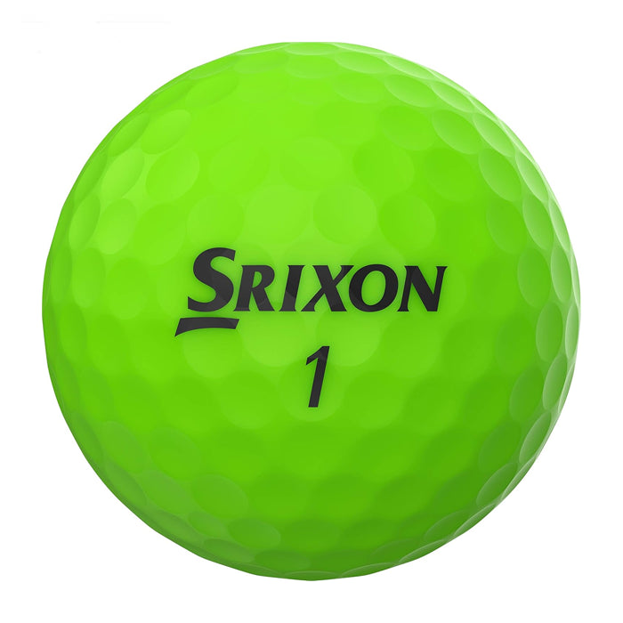 Srixon Soft Feel Brite Green Golf Ball - (12 Balls)