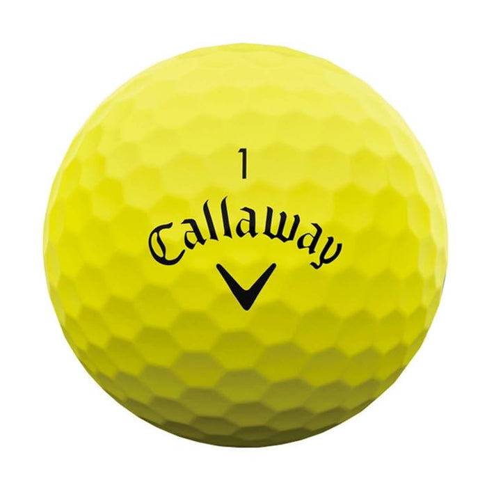 Callaway Super Soft Yellow Golf Balls - (12 Balls)