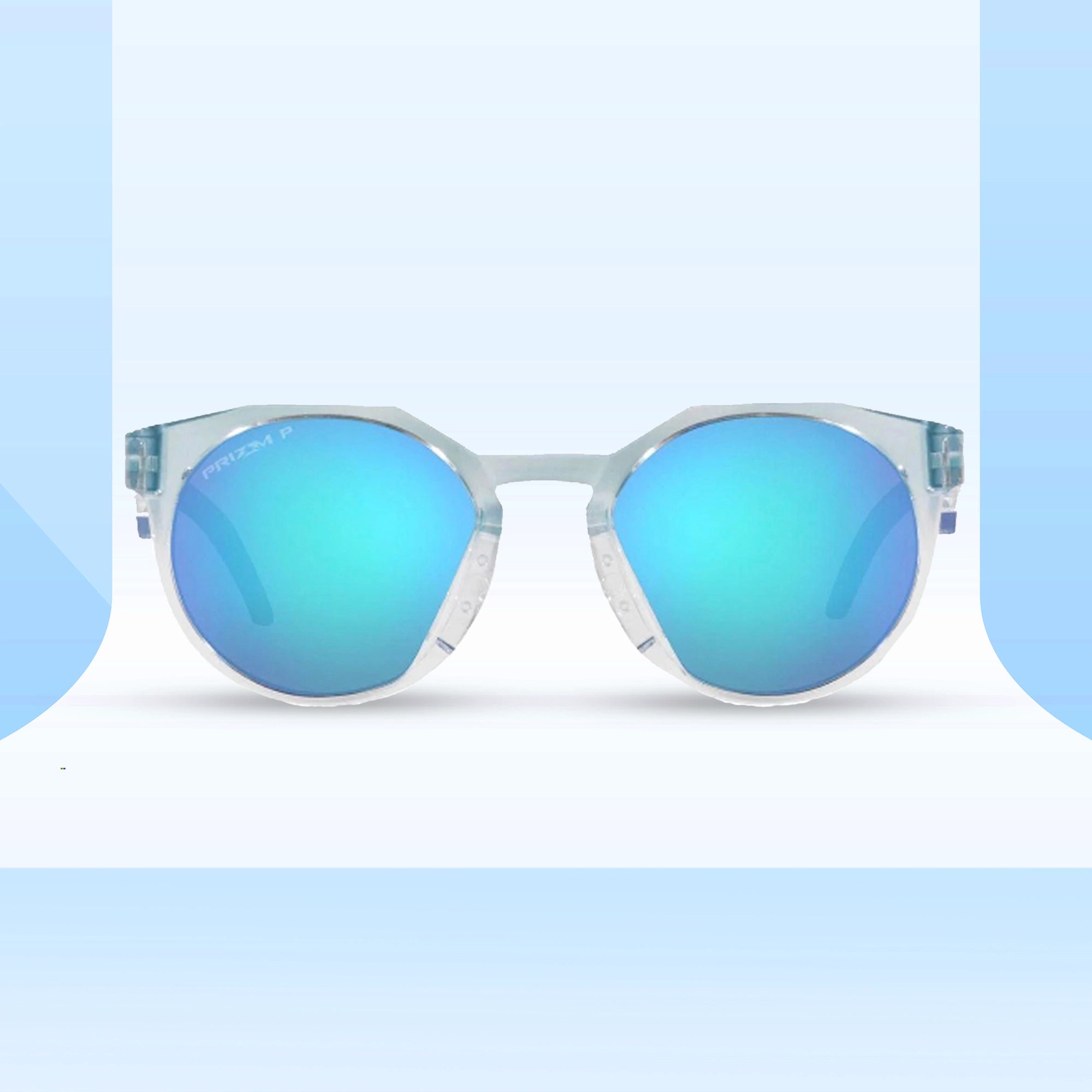 Oakley HSTN Blue ice Prizm Sapphire Polarized Sunglass