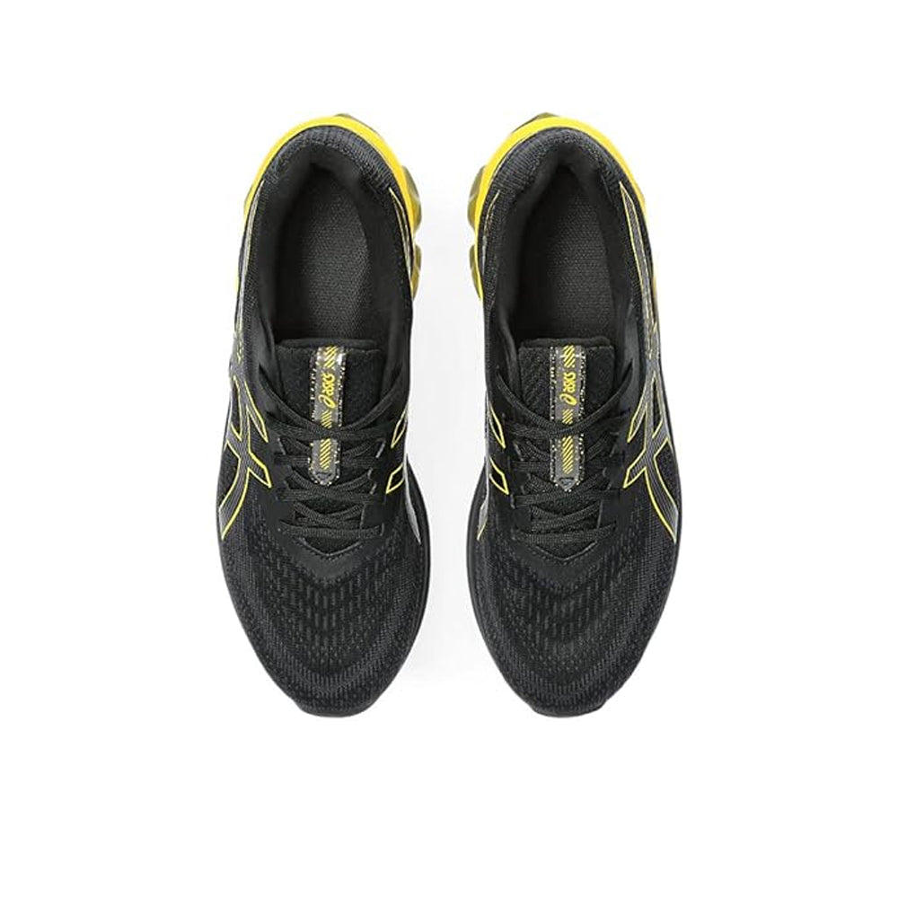 ASICS GEL QUANTUM 128 VII (M) - (BLACK/ SAFFRON) RUNNING SHOES