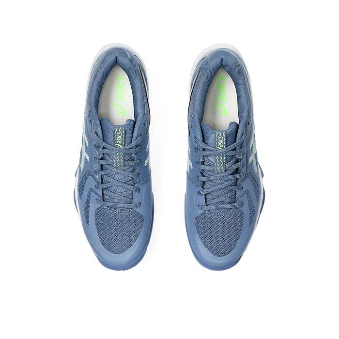 Asics Blade FF (Denim Blue/ Lime Burst) Badminton Shoes