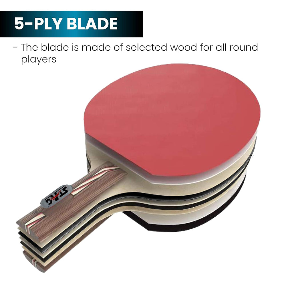 Stag All Round Table Tennis Racquet - InstaSport