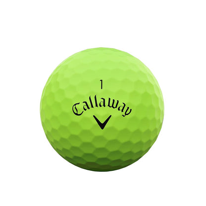 Callaway Super Soft Matte Green Golf Balls - (12 Balls) - InstaSport