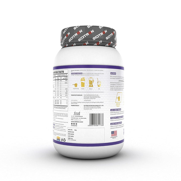 Scitron Whey Hydrolized+ Synbiotic Whey Protein - (Chocolate) - InstaSport