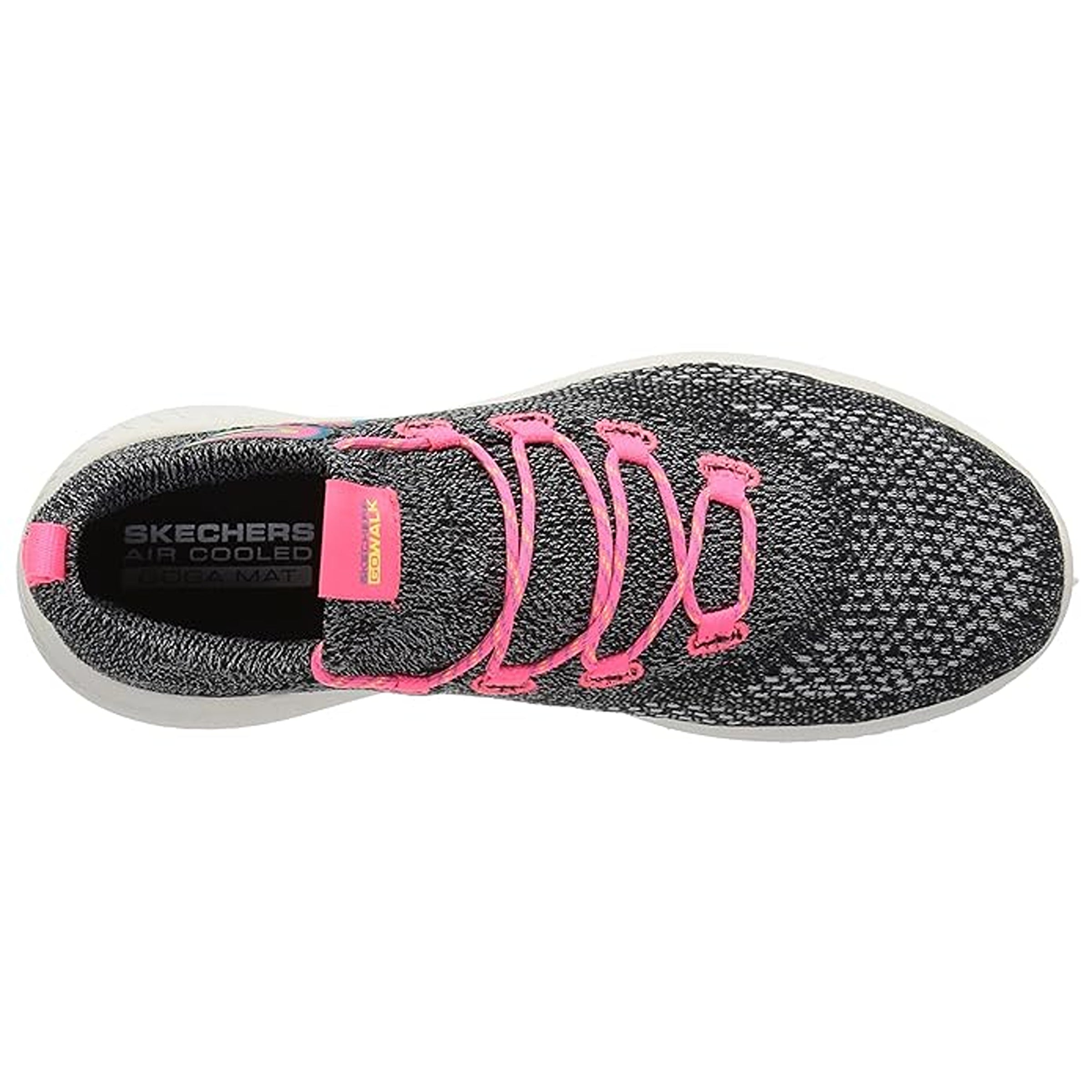 Skechers Girls Go Walk Revolut Ultr-turb Walking Shoes (15667-BKMT) - InstaSport