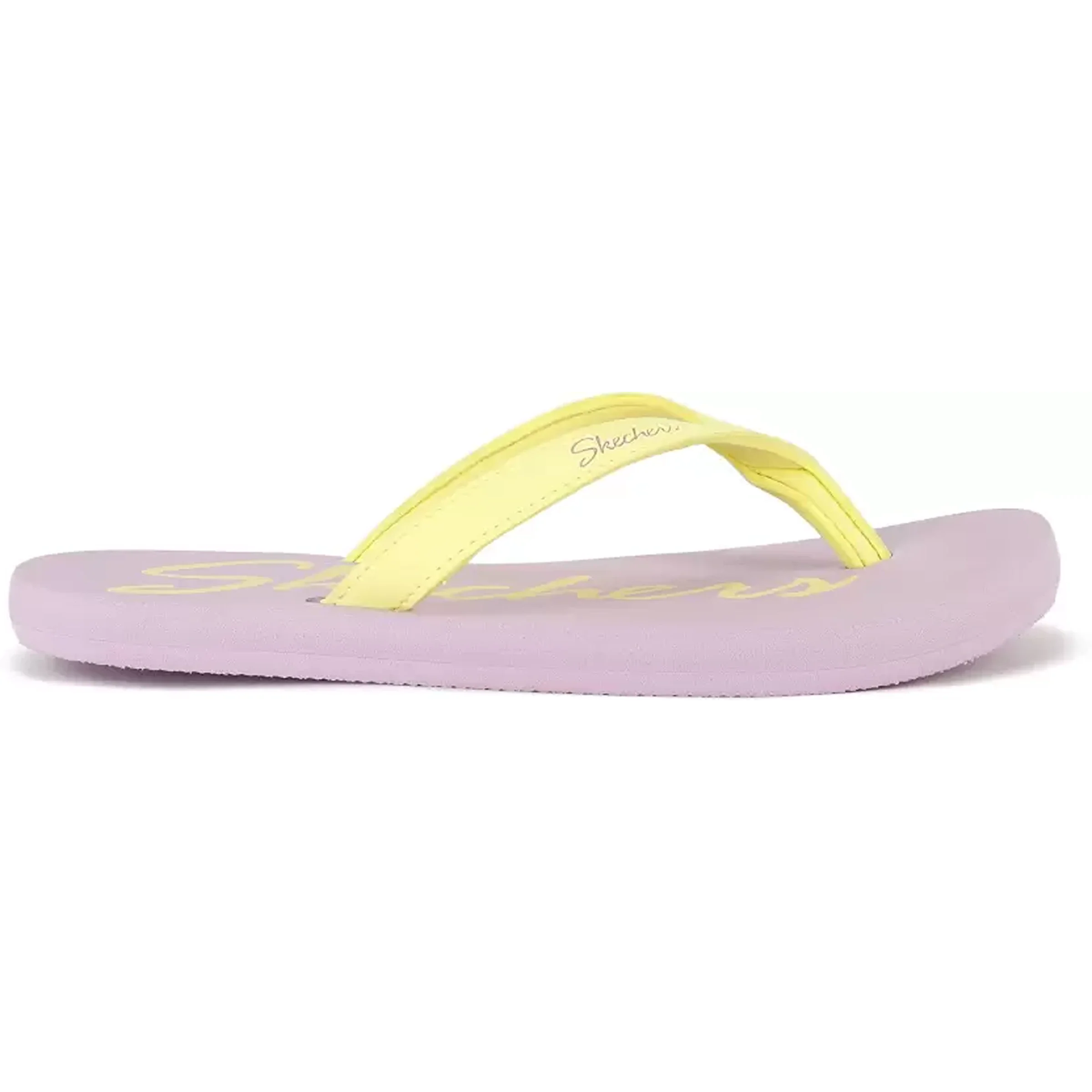 Skechers Women Thong Sandal Purple/Yell Slippers (NOMAST-88888349-PRYL) - InstaSport