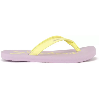 Skechers Women Thong Sandal Purple/Yell Slippers (NOMAST-88888349-PRYL) - InstaSport