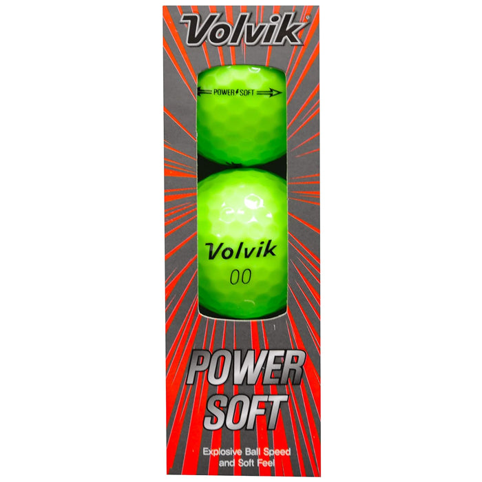 Volvik Power Soft Green Golf Balls