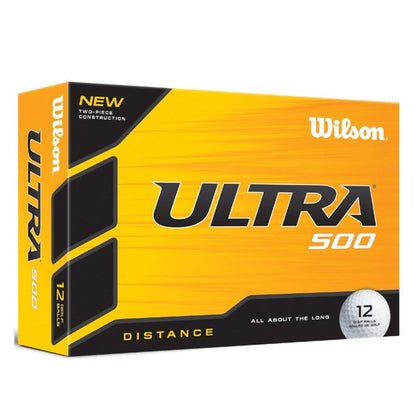 Wilson Ultra 500 White Golf Balls - InstaSport