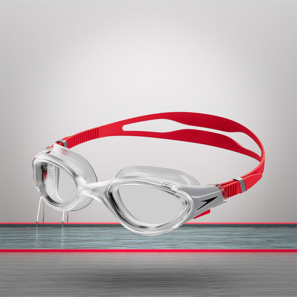 Speedo Unisex Adult Biofuse 2.0 Tint - Lens Swim Goggles - Tint & Red