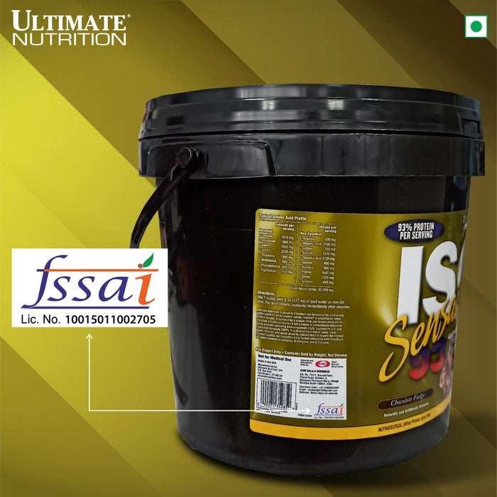 Ultimate Nutrition  ISO Sensation 93 - Chocolate Fudge - InstaSport