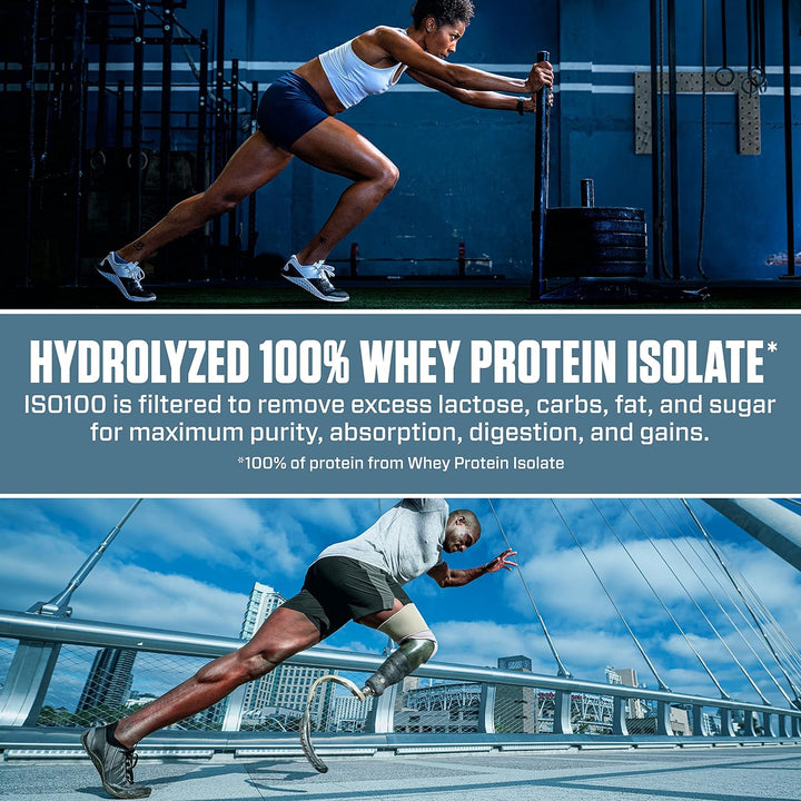 Dymatize Iso 100 Gourmet Chocolate Protein Powder - 5lbs - InstaSport