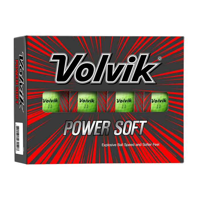 Volvik Power Soft Green Golf Balls