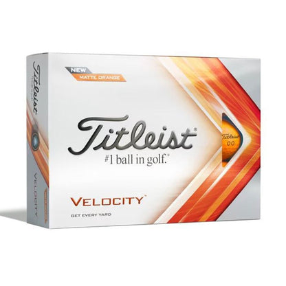 Titleist Velocity Golf Balls - (12 Balls) - InstaSport